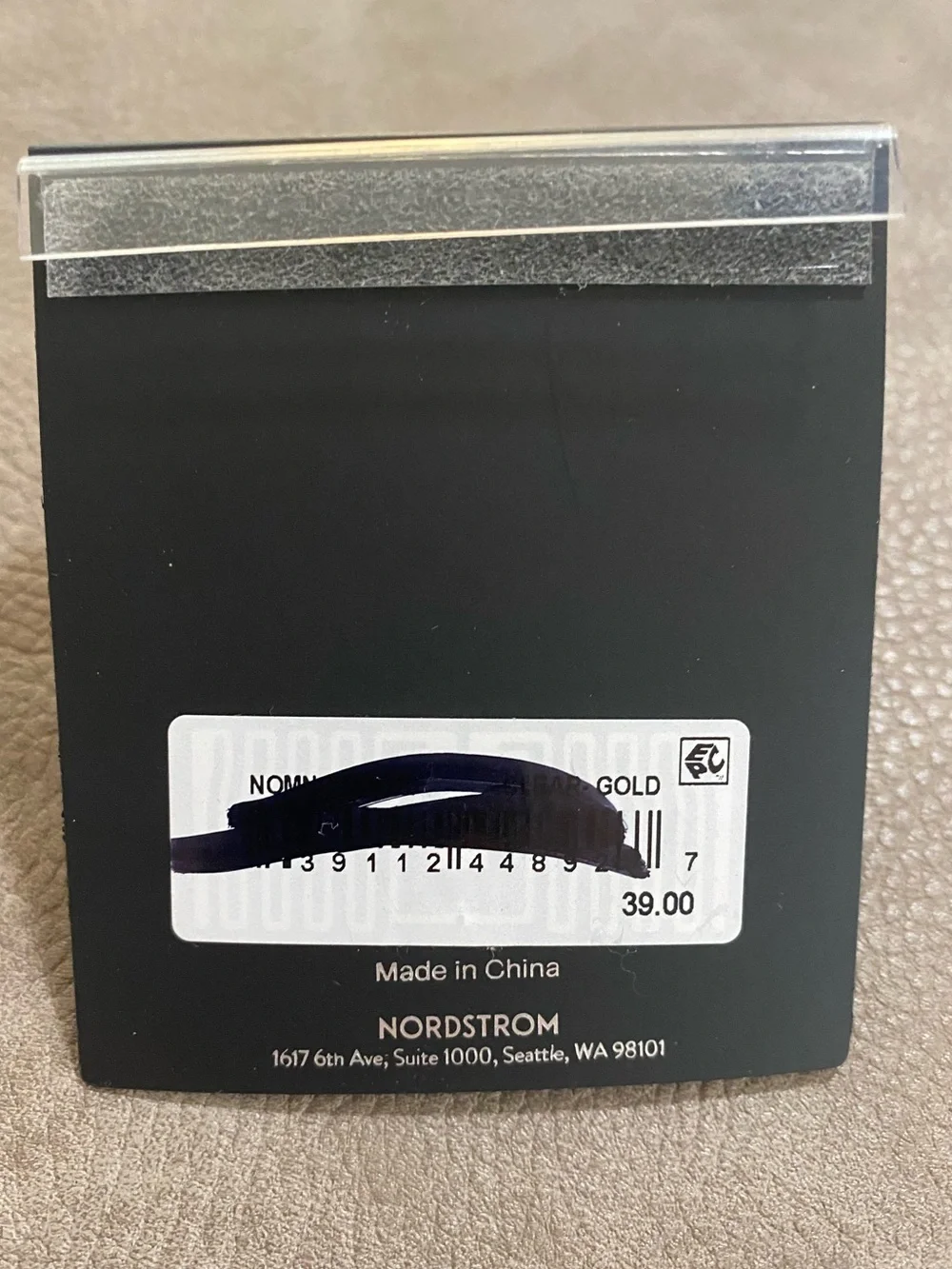 Nordstrom Demi Fine Pavé Huggie Hoops Gold Cubic Zirconia NWT